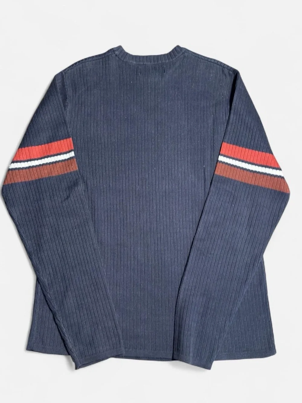 2000s Urban Pipeline navy blue sweater with stripes